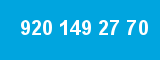 920 149 27 70 920 149 27 70
